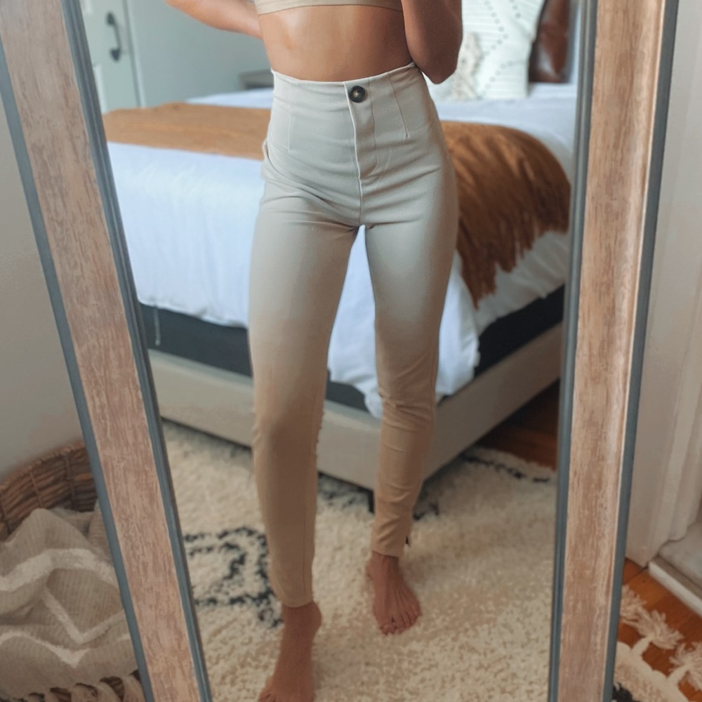 Tailored Skinny Dress Pants